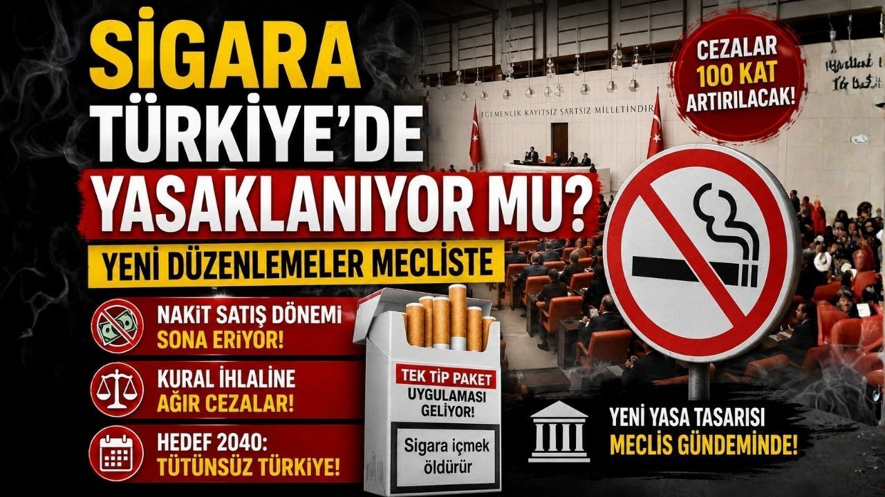 Sigara Türkiye'de Yasaklanıyor mu? Yeni Düzenlemeler Mecliste