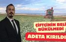 Yozgat'ta İl Başkanı: Çiftçinin Beli Bükülmedi, Adeta Kırıldı