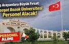 İş Arayanlara Büyük Fırsat: Yozgat Bozok Üniversitesi Personel Alacak!