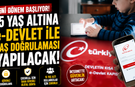 15 yaş altına e-Devlet ile yaş doğrulaması yapılacak