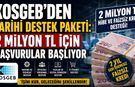 KOSGEB’den Tarihi Destek Paketi: 2 Milyon TL İçin Başvurular Başlıyor