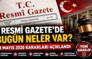 Resmi Gazete’de Bugün Neler Var? 8 Mayıs 2026 Kararları Açıklandı
