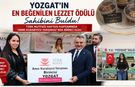 Yozgat'ın En Beğenilen Lezzet Ödülü Sahibini Buldu