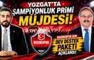 Yozgat'ta Şampiyonluk Primi Müjdesi: Bozokspor İçin Dev Destek Paketi Açıklandı