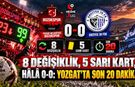 8 Değişiklik, 5 Sarı Kart, Hâlâ 0-0: Yozgat’ta Son 20 Dakika
