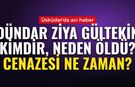 Dündar Ziya Gültekin kimdir, neden öldü? Üsküdar Belediye Başkan Vekili Dündar Ziya Gültekin hangi partiden, cenazesi ne zaman?