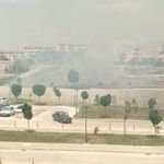 Son Dakika: Yerköy Devlet Hastanesi Karşısında Yangın Çıktı