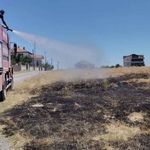 Yozgat'ta Ot Yangını Korkuttu