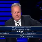 Kim Milyoner Olmak İster'de müzik sorusu: En çok Grammy ödülü kazanan şarkıcı kimdir?