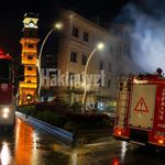 Yozgat’ta Gece Yarısı Korkutan Yangın! Lise Caddesi’ni Duman Kapladı