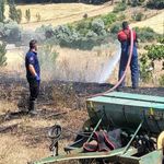 Yozgat’ta Ot Yangını: 2 Dönüm Arazi Küle Döndü