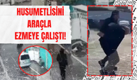 Güpegündüz Cinayet Girişiminde Bulundu: Husumetlisini Araçla Ezmeye Çalıştı!