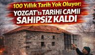 100 Yıllık Tarih Yok Oluyor:Yozgat'ta Tarihi Camii Sahipsiz Kaldı