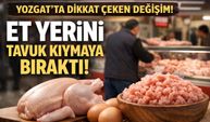 Yozgat’ta Tüketici Tercihi Değişti: Et Yerini Tavuk Kıymaya Bıraktı