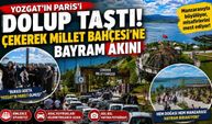 Yozgat'ın Paris'i Dolup Taştı! Çekerek Millet Bahçesi'ne Bayram Akını