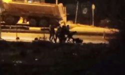 Bir grup gencin tekme tokat kavgası kamerada