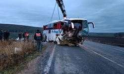 Yozgat’ta otobüs kazası: 1 ölü, 18 yaralı