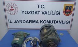 Yozgat’ta hızar dinamosu ve elektrik kablosu çalan 2 zanlı tutuklandı