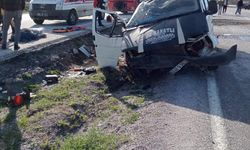 Yozgat’ta minibüs takla attı attı: 1 ölü, 2 yaralı