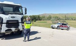 Ağır tonajlı araç sürücüleri uyarıldı