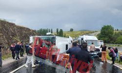 Yozgat'ta Yolcu Otobüsü Devrildi 2 Ölü, Çok Sayıda Yaralı!