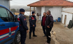 Yozgat’ta jandarmadan farkındalık devriyesi:Kış Gelmeden Uyarı Geldi