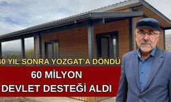 Yozgat’ta 40 Yıl Sonra Köyüne Dönen Girişimci Devlet Desteğiyle Üretime Başladı