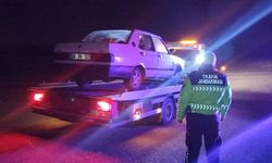 Yozgat'ta Alkollü ve Ehliyetsiz Araç Kullanan Sürücüye Para Cezası