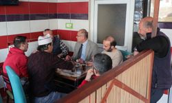 Çekerek Esnafı Başkanı Ağırladı