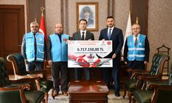 Diyanet Vakfı Sorgun Şubesinden Gazze'ye Büyük Bağış