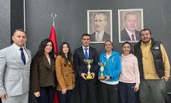 Sarıkaya Kaymakamlığı Kadın Basketbol Takımına Tebrik Ziyareti