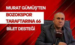 Murat Gümüş’ten 66 Bilet Desteği!