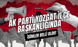 AK Parti Yozgat İlçe Başkanlığında İsimler Belli Oldu!