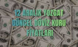 12 Aralık Yozgat Güncel Döviz Kuru Fiyatları