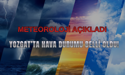 Meteoroloji Açıkladı: Yozgat’ta Hava Durumu Belli Oldu!