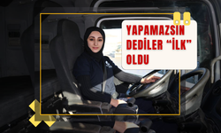Yapamazsın Dediler “İlk” Oldu: Tır Şoförü Rabia Demir Anlattı!