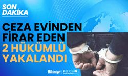 Yozgat'ta cezaevinden firar eden 2 hükümlü yakalandı