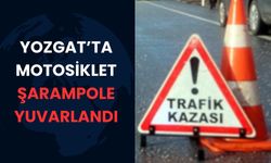 Yozgat’ta Motosiklet Şarampole Yuvarlandı: 22 Yaşındaki Genç Hastaneye Kaldırıldı!