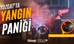 Yozgat Abide İşhanı’nda yangın paniği: Tütüncü dükkanı alevlere teslim oldu