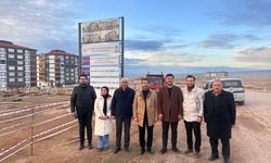 Başkan, TOKİ İnşaatında İncelemelerde Bulundu