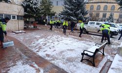 Kar yağdı, ekipler sahada: “Önceliğimiz vatandaşın güvenliği”