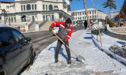 Yozgat Karla Mücadeleye Devam Ediyor