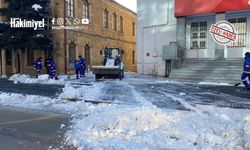 Yozgat Belediyesi Çalışıyor: Cadde Trafiğe Kapatıldı