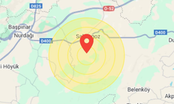 Gaziantep'in Nurdağı İlçesinde 4,1 Büyüklüğünde Deprem