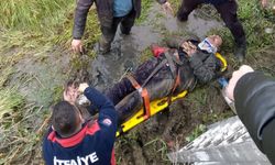 Yozgat’ta Dere Yatağına Düşen Vatandaş Kurtarıldı