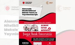 Yozgat Bozok Üniversitesi Yayın Koçluğu Hizmeti Başlattı