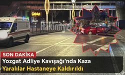 Son dakika: Yozgat Adliye Kavşağı’nda kaza, yaralılar hastaneye kaldırıldı