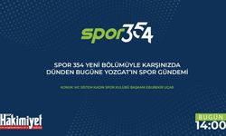Dünden bugüne Yozgat’ın spor gündemi Spor 354'te