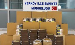 Yerköy’de Polis Durdurdu: Araçtan Kilolarca Kaçak Tütün Çıktı