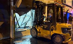 Forkliftle Kepengi Parçaladı! Kayseri’de Film Gibi Hırsızlık